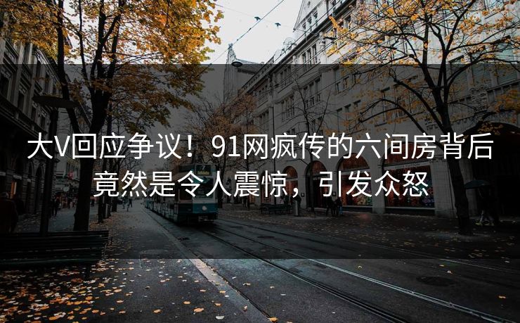 大V回应争议！91网疯传的六间房背后竟然是令人震惊，引发众怒